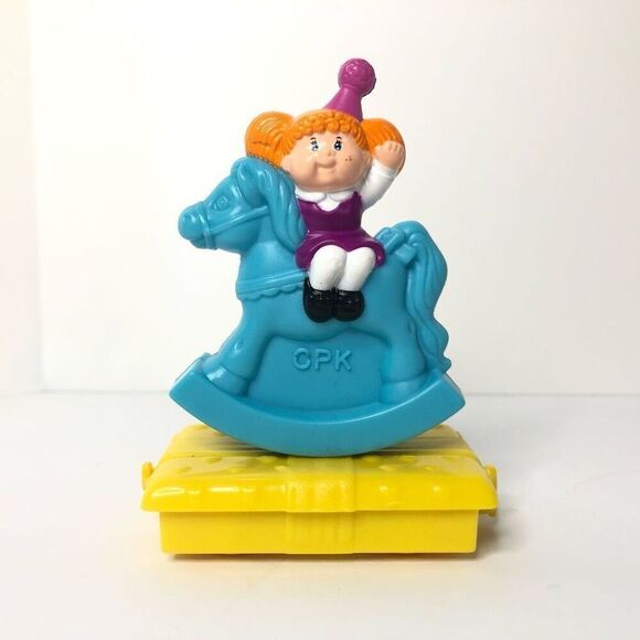 1994 Happy Birthday cabbage patch kids rocking horse train #8 McDonalds meal toy - Picture 1 of 7